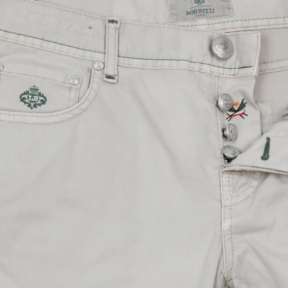 Luigi Borrelli Beige Pants - 33 US / 49 EU