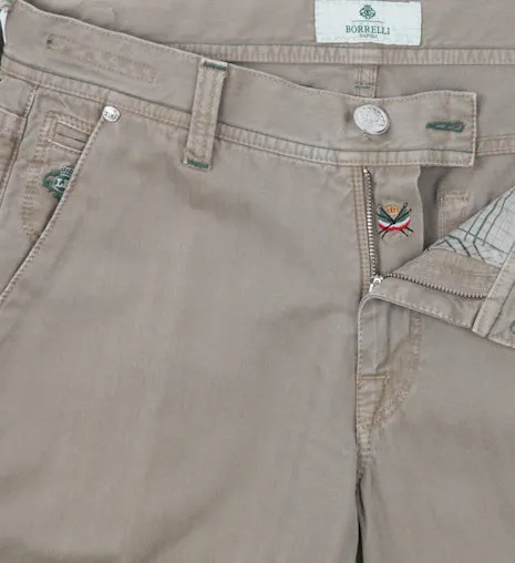 Luigi Borrelli Beige Pants – Size: 33 US / 49 EU