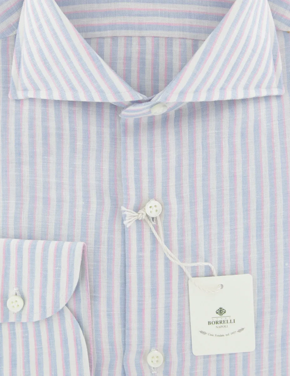 Luigi Borrelli Light Blue Shirt - Slim