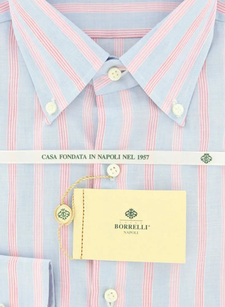 Luigi Borrelli Light Blue Shirt - Slim