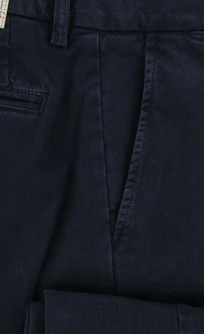 Luigi Borrelli Navy Blue Pants – Size: 38 US / 54 EU