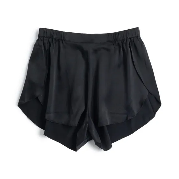 Lunya Washable Silk Tulip Hem Pull-on Sleep Shorts
