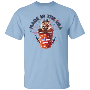 Made in the USA Teddy Bear T-Shirt