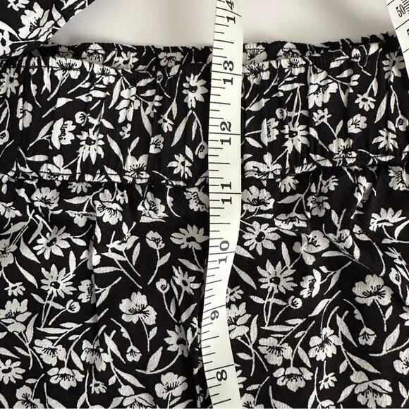 MAEVE by ANTHROPOLOGIE Floral Scarf Print Tie Belt Flowy Shorts Women’s Sz Small