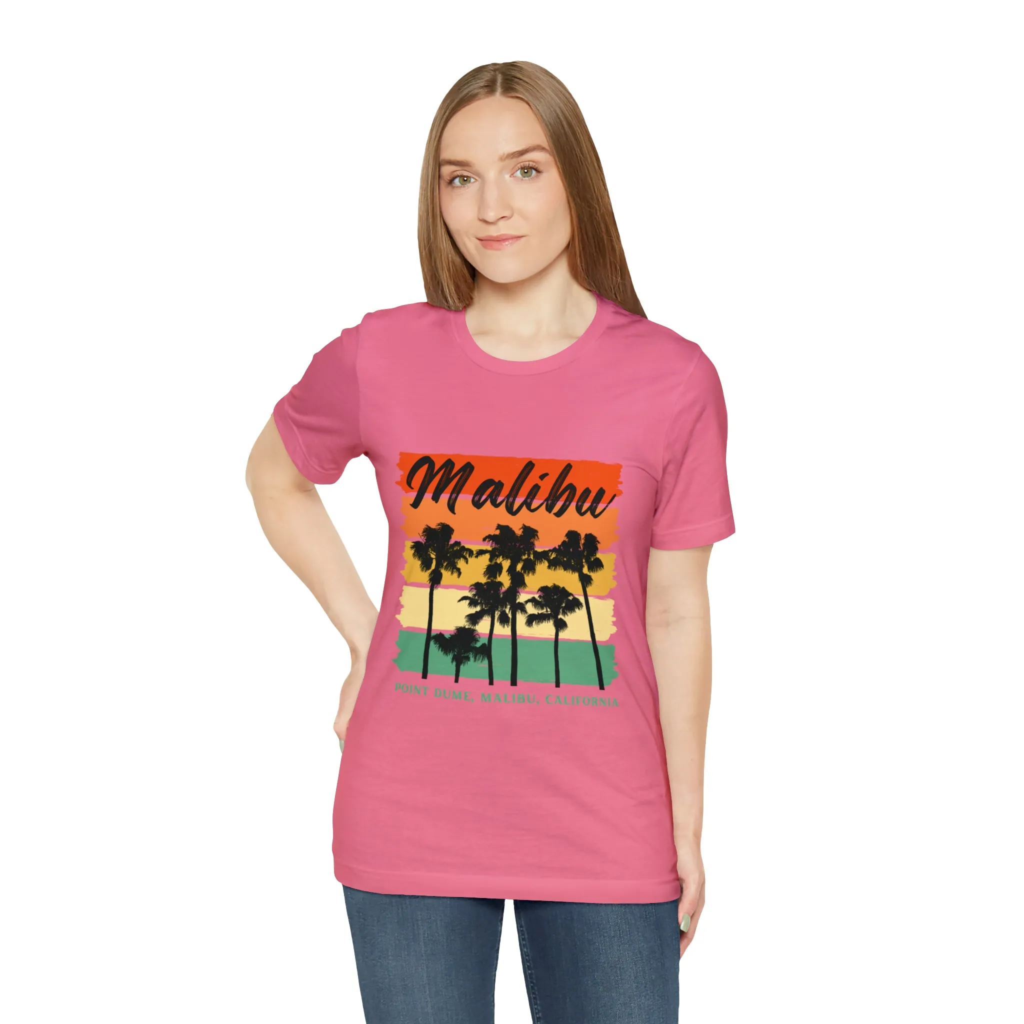 Malibu California Unisex Jersey Short Sleeve Tee