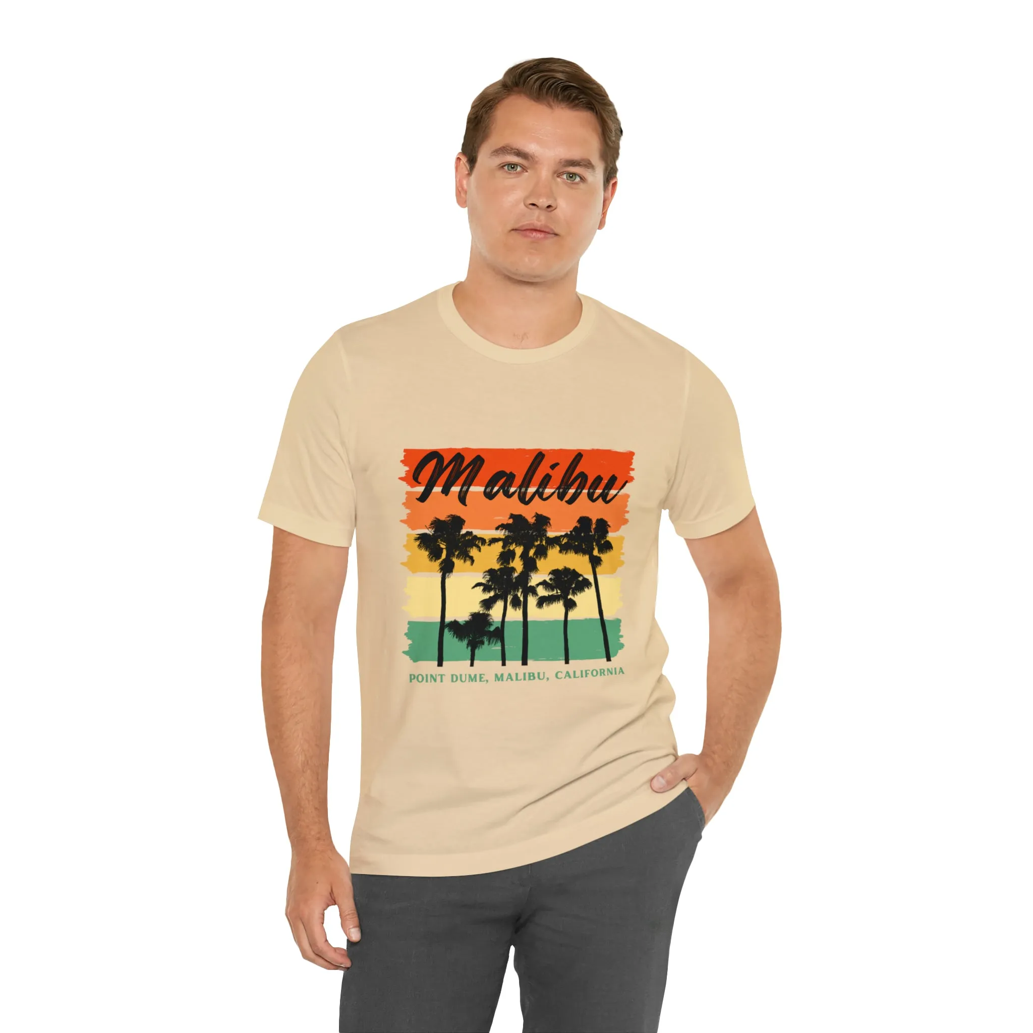 Malibu California Unisex Jersey Short Sleeve Tee
