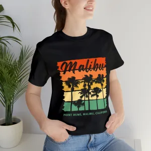 Malibu California Unisex Jersey Short Sleeve Tee