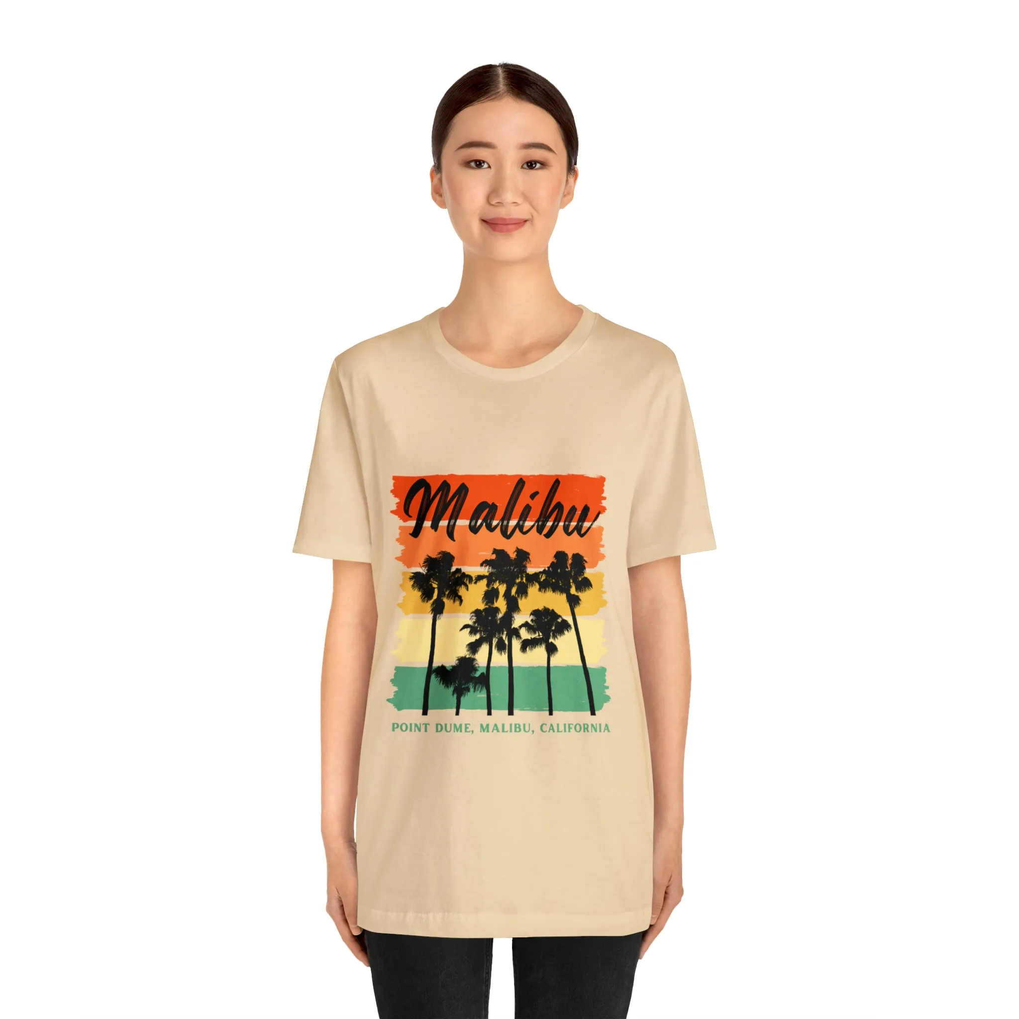 Malibu California Unisex Jersey Short Sleeve Tee