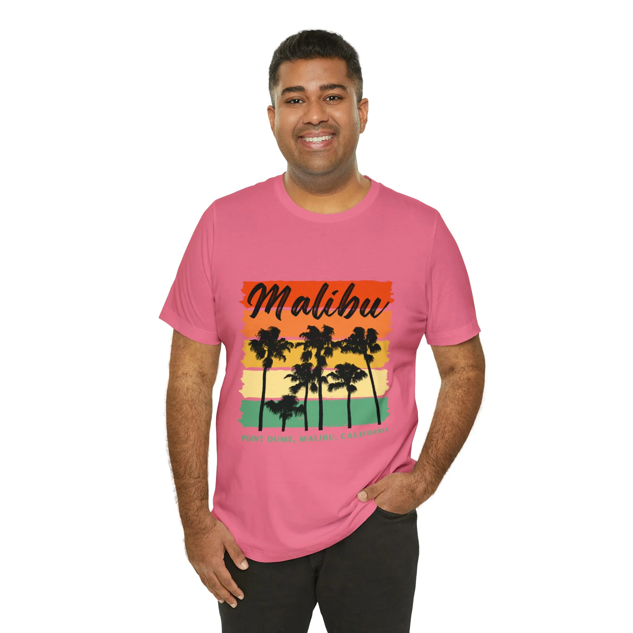 Malibu California Unisex Jersey Short Sleeve Tee