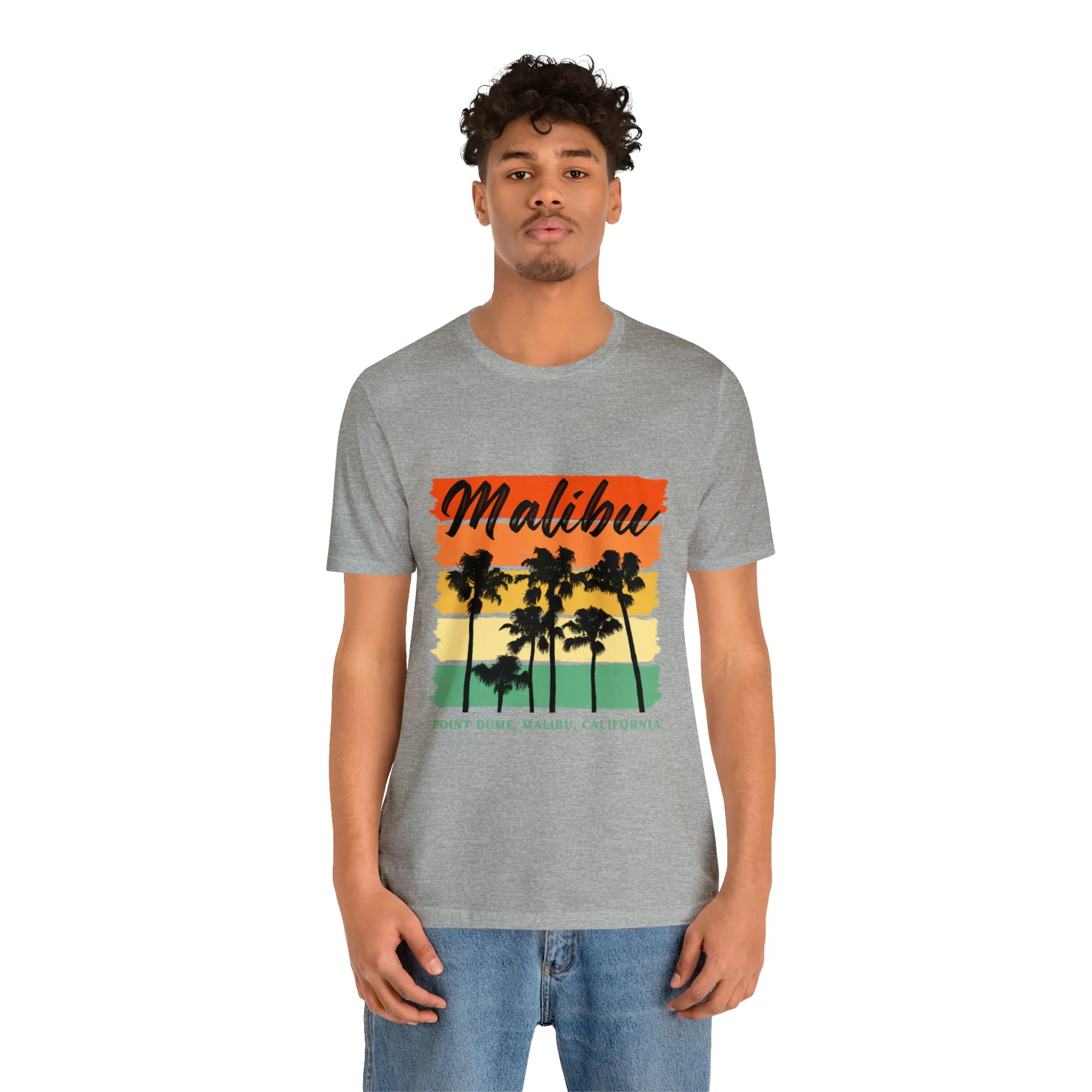 Malibu California Unisex Jersey Short Sleeve Tee