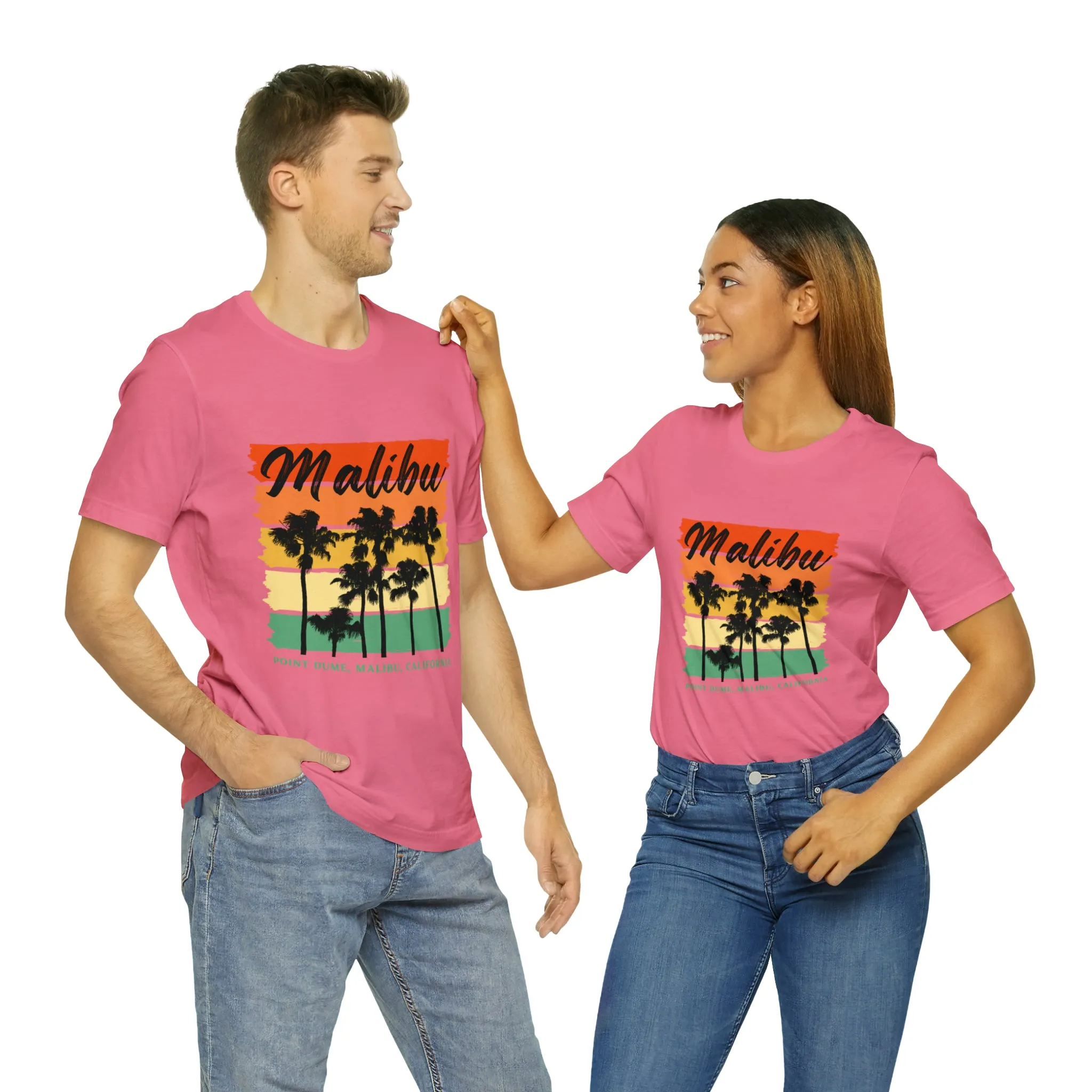 Malibu California Unisex Jersey Short Sleeve Tee