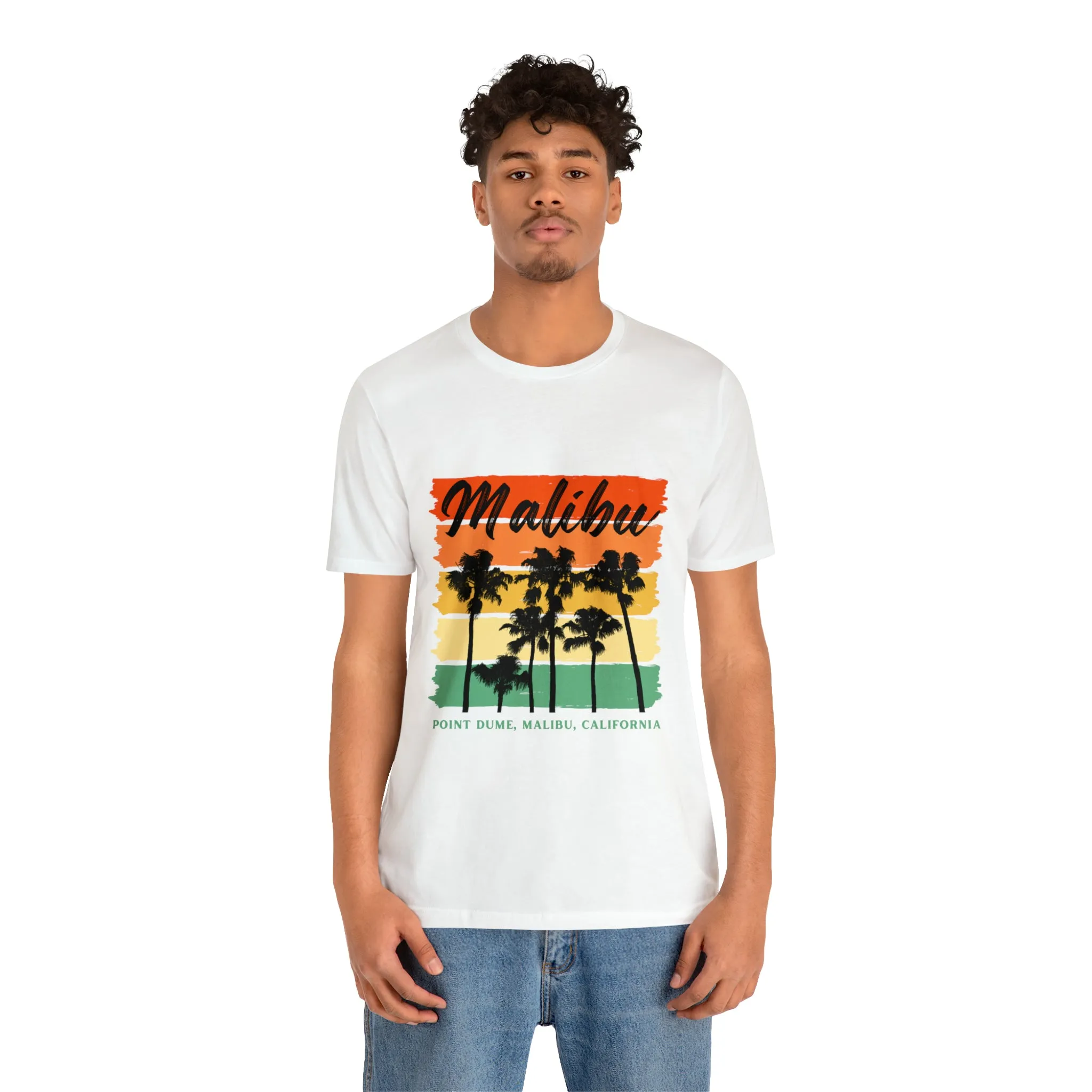 Malibu California Unisex Jersey Short Sleeve Tee