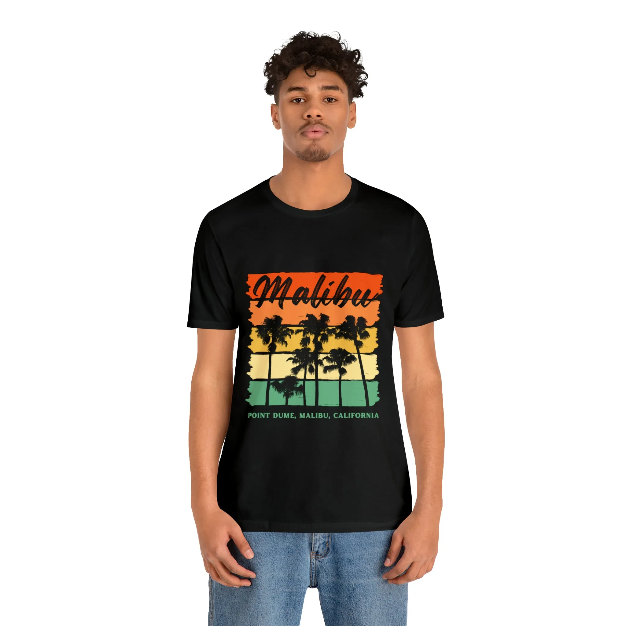 Malibu California Unisex Jersey Short Sleeve Tee