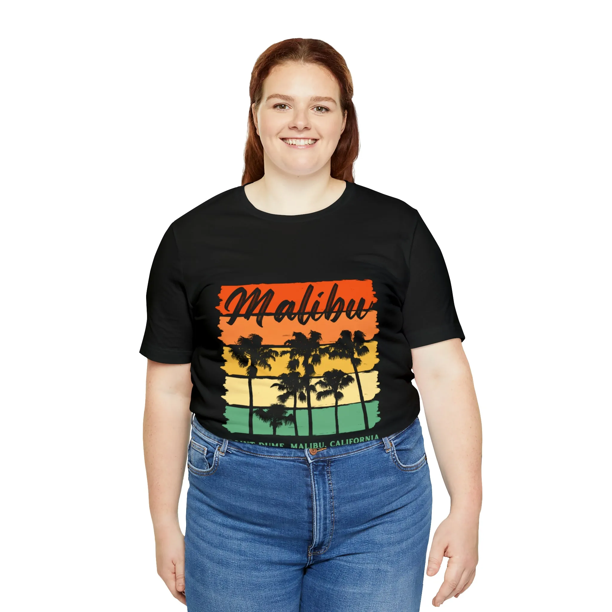 Malibu California Unisex Jersey Short Sleeve Tee