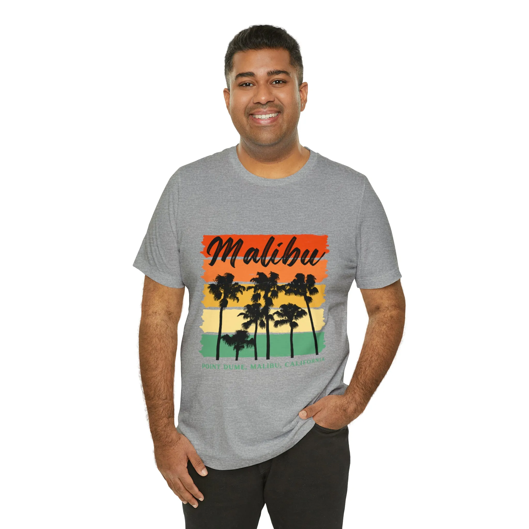 Malibu California Unisex Jersey Short Sleeve Tee