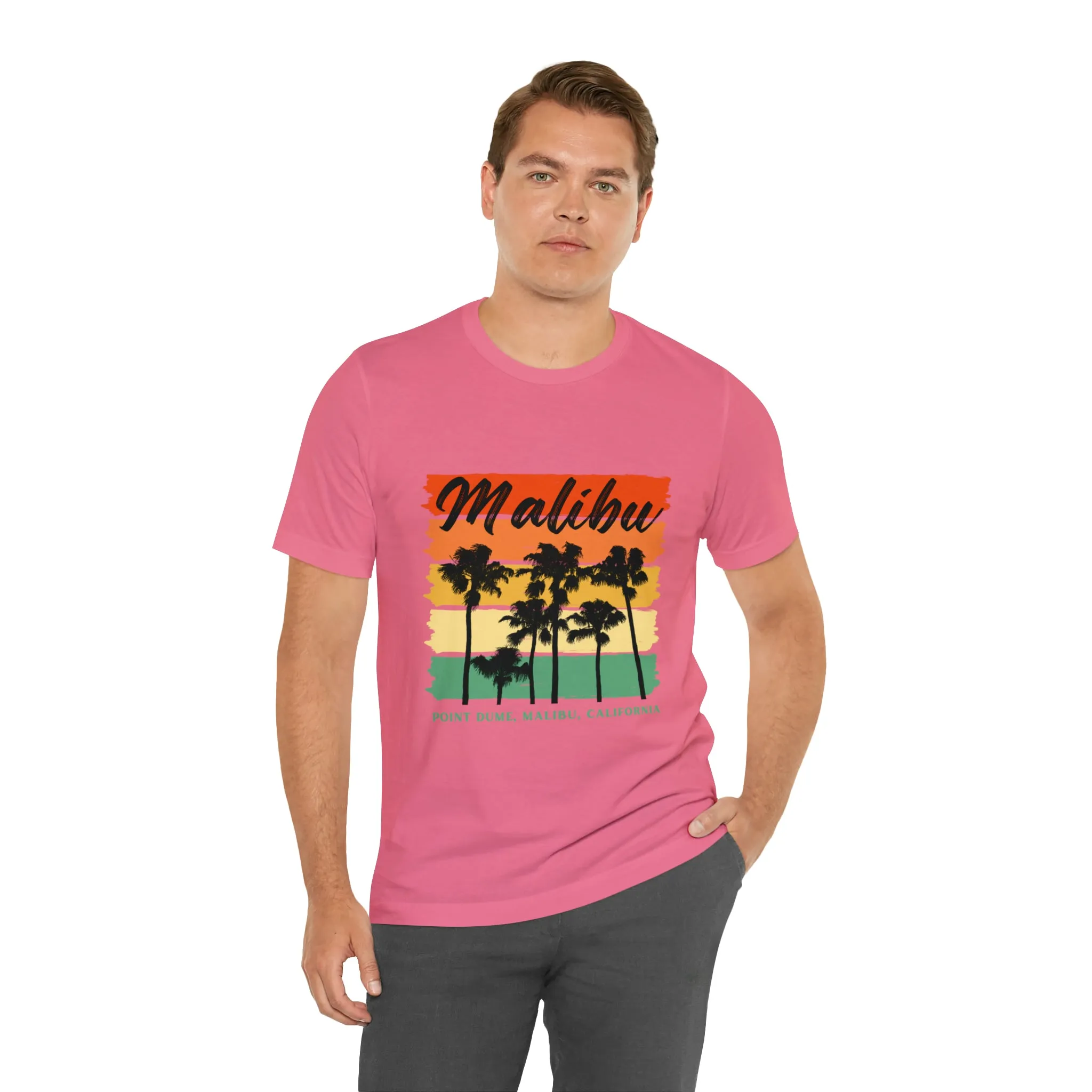 Malibu California Unisex Jersey Short Sleeve Tee