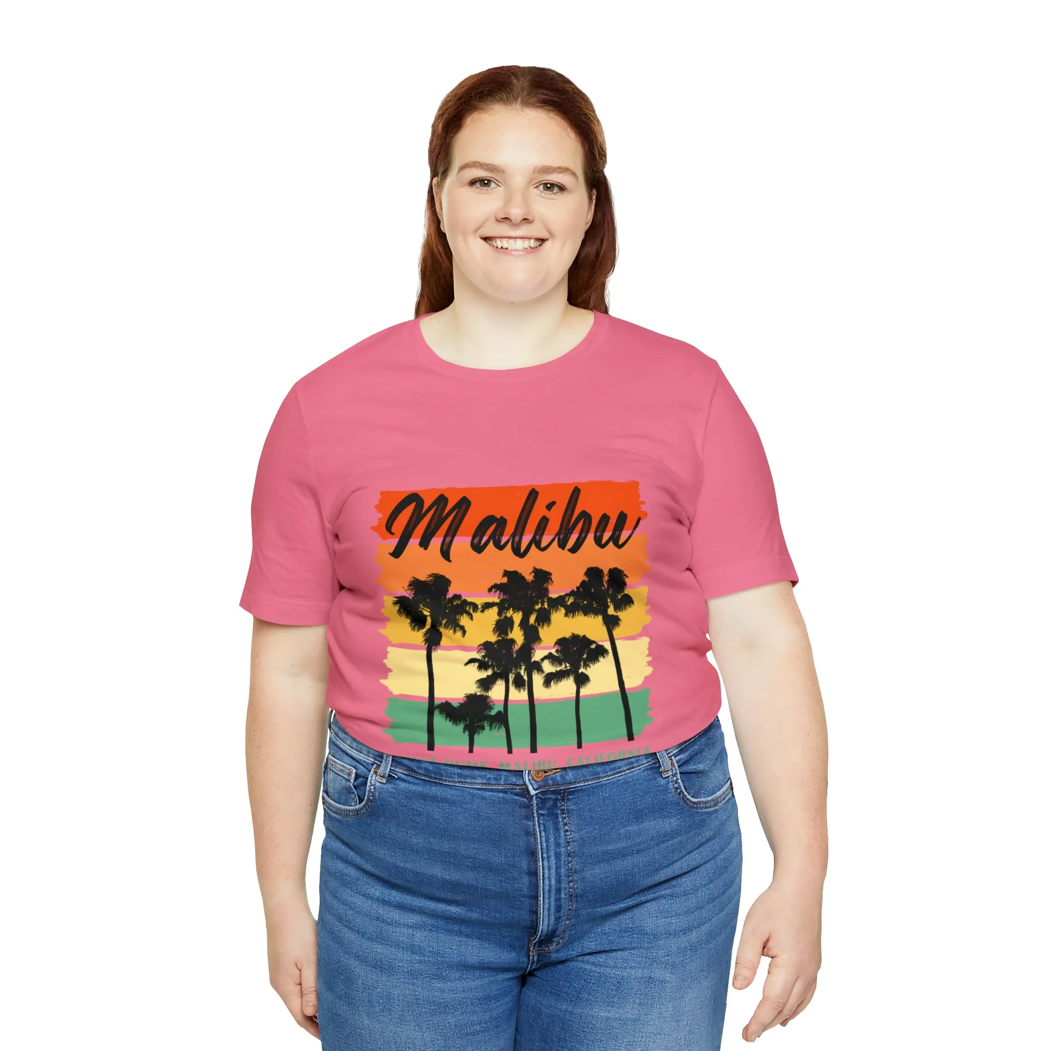 Malibu California Unisex Jersey Short Sleeve Tee