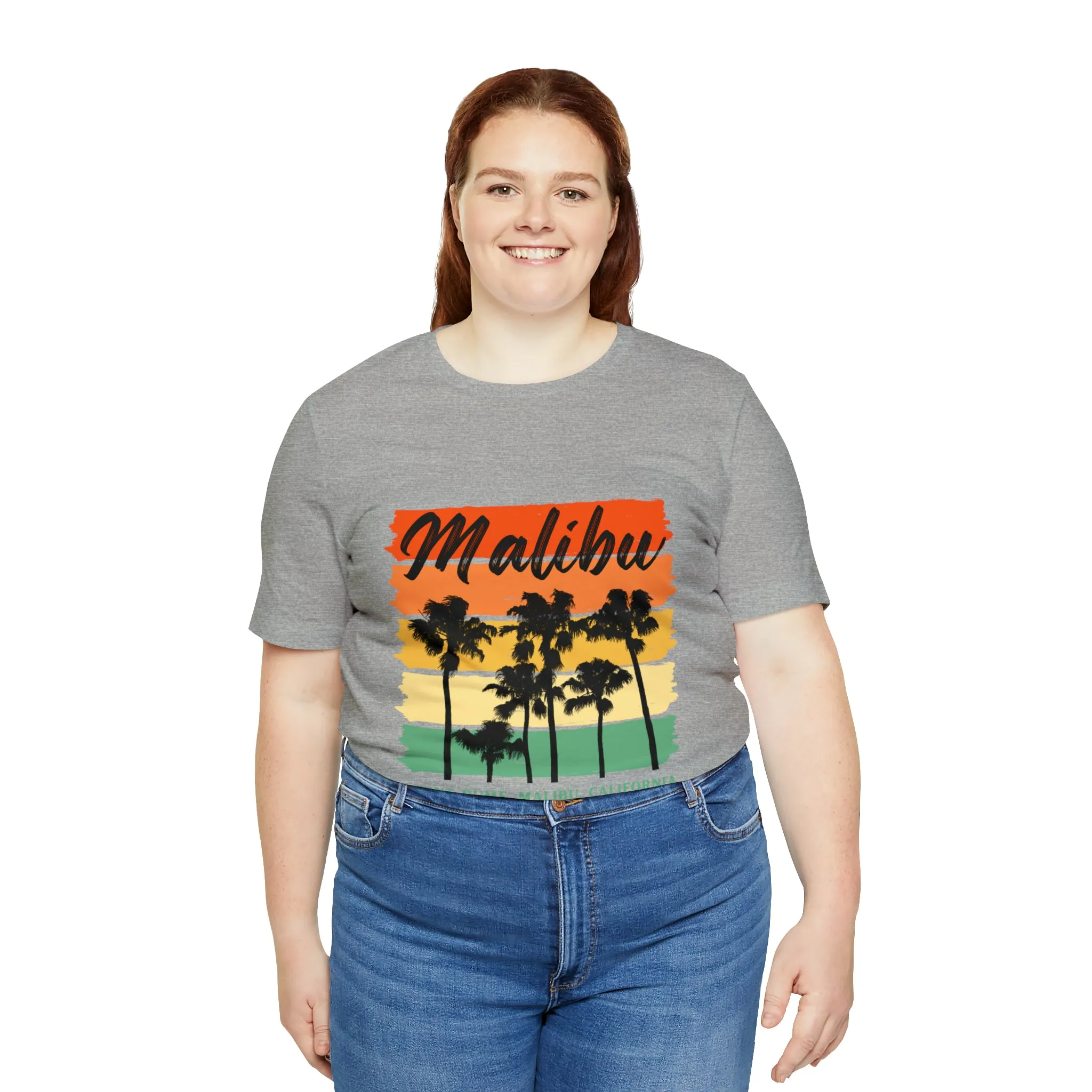 Malibu California Unisex Jersey Short Sleeve Tee