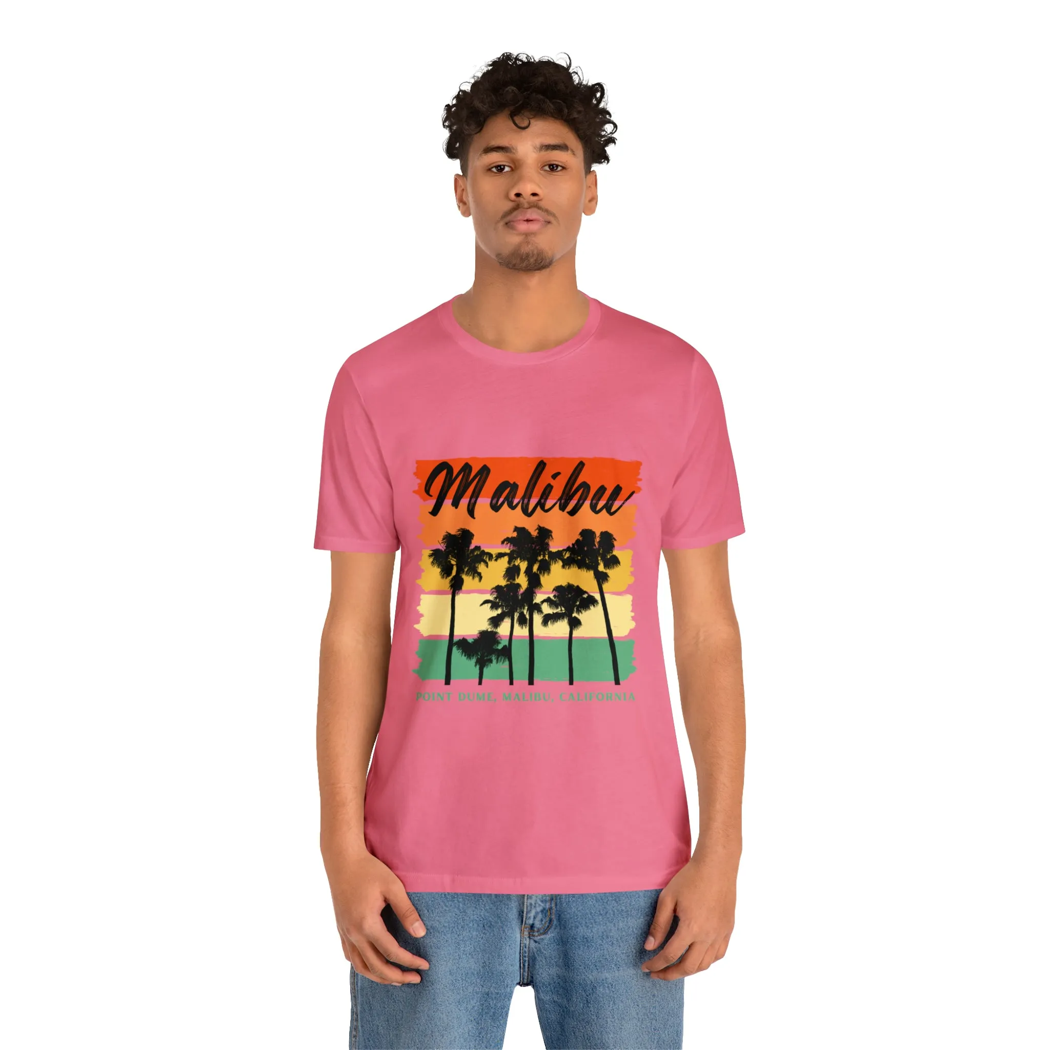 Malibu California Unisex Jersey Short Sleeve Tee
