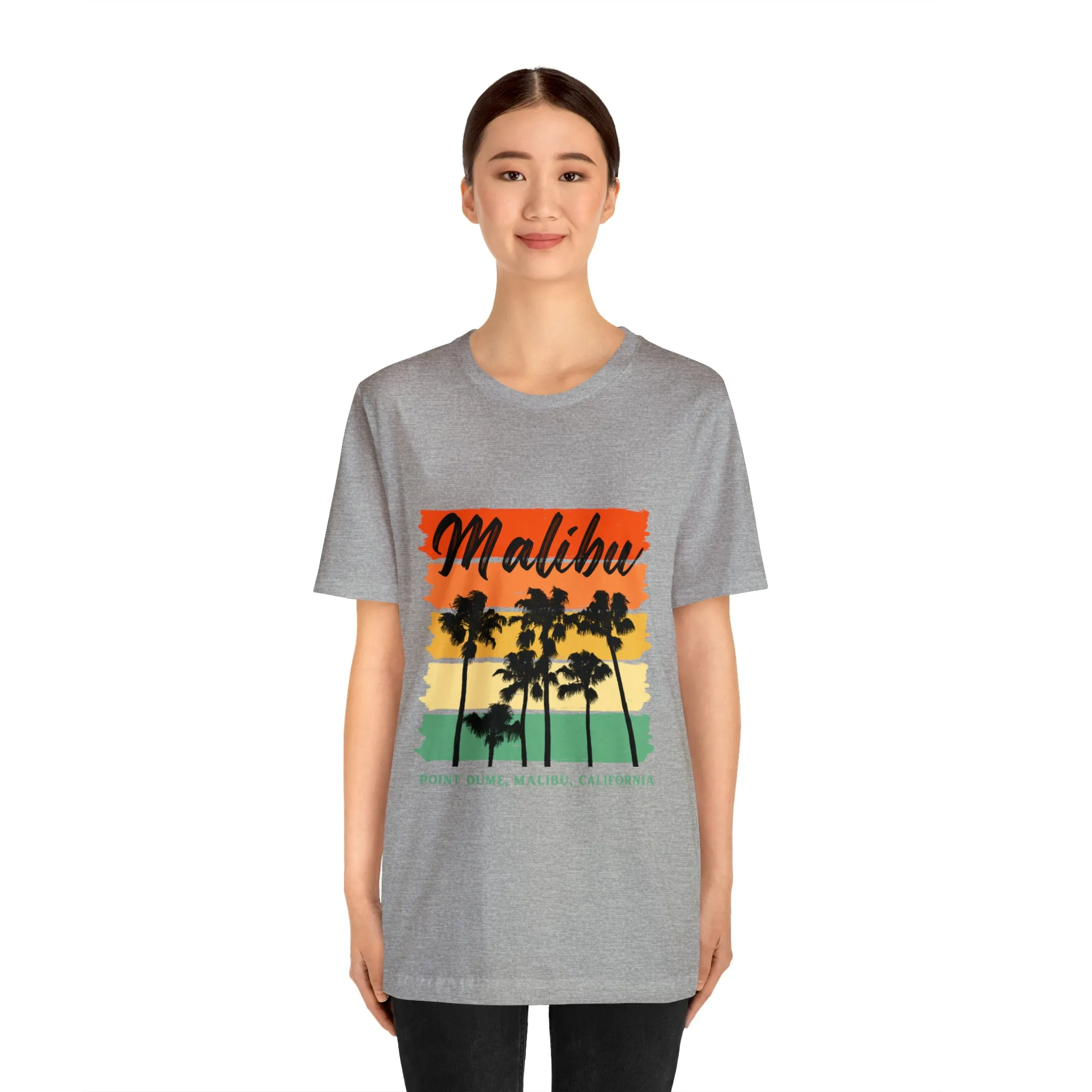 Malibu California Unisex Jersey Short Sleeve Tee