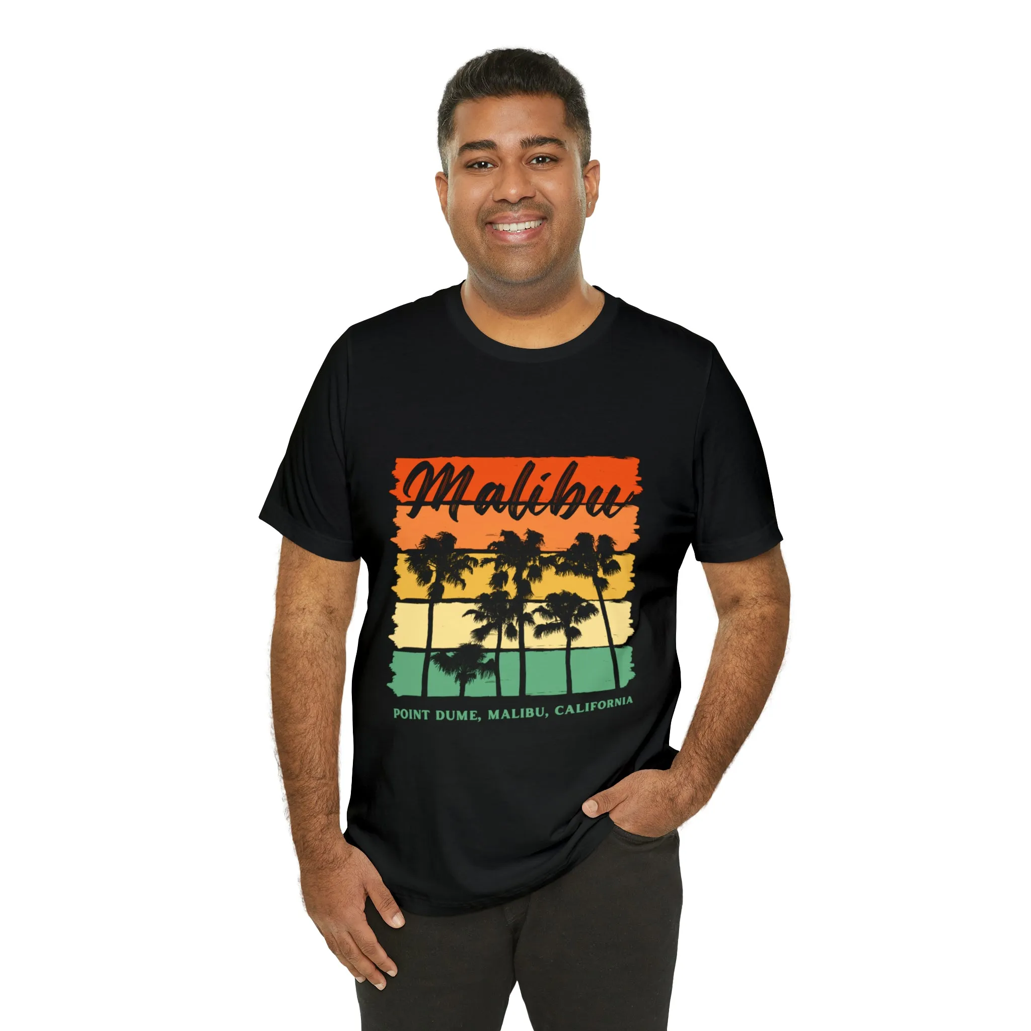 Malibu California Unisex Jersey Short Sleeve Tee