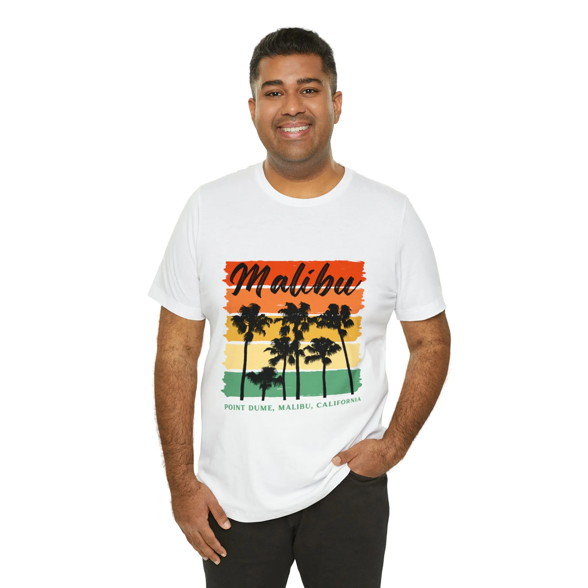 Malibu California Unisex Jersey Short Sleeve Tee