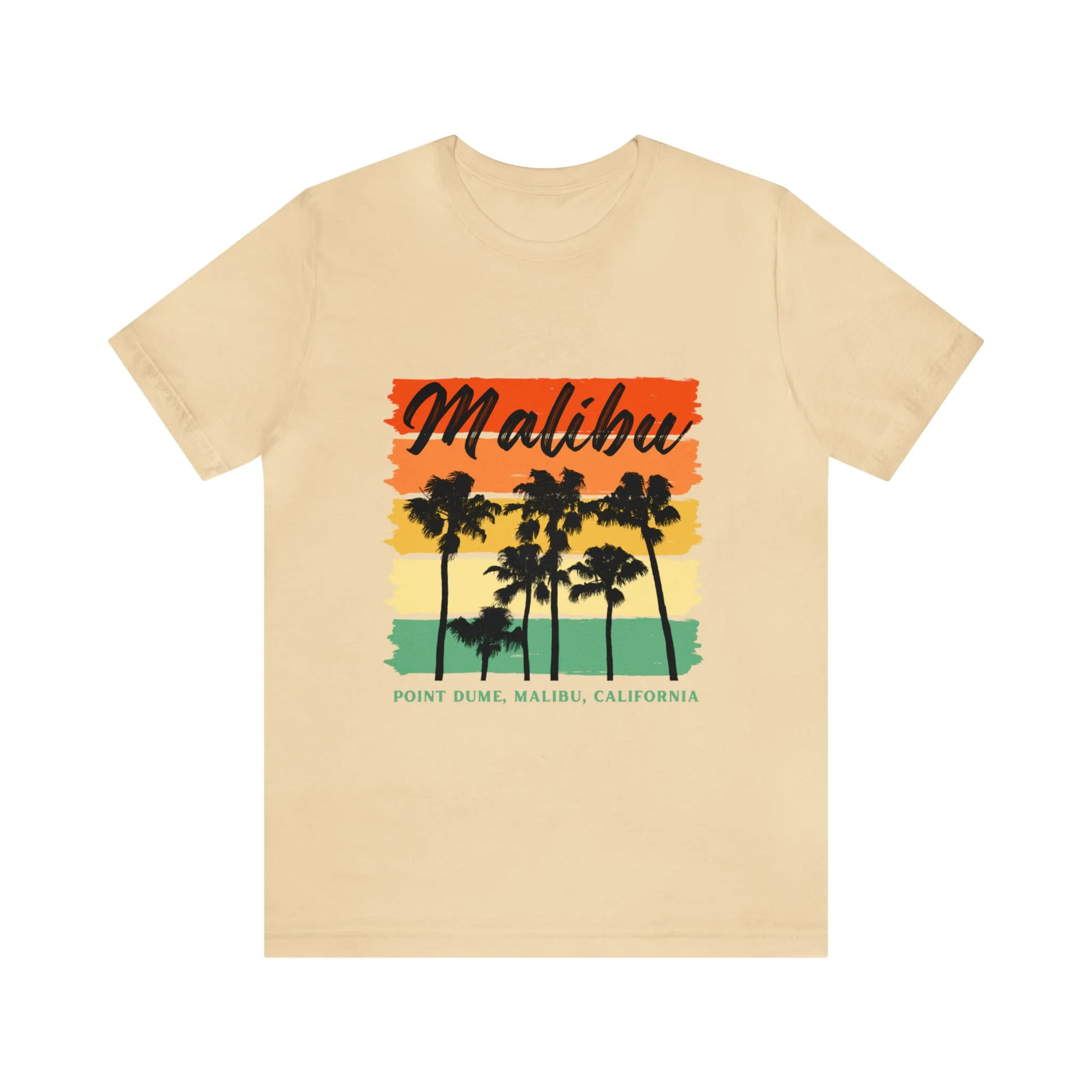 Malibu California Unisex Jersey Short Sleeve Tee