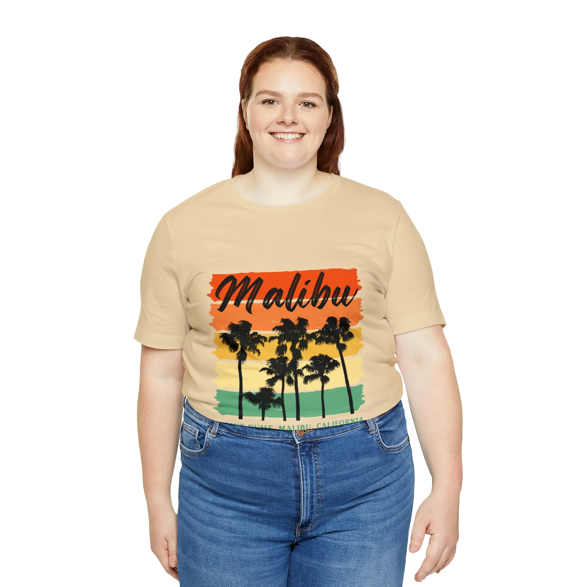 Malibu California Unisex Jersey Short Sleeve Tee
