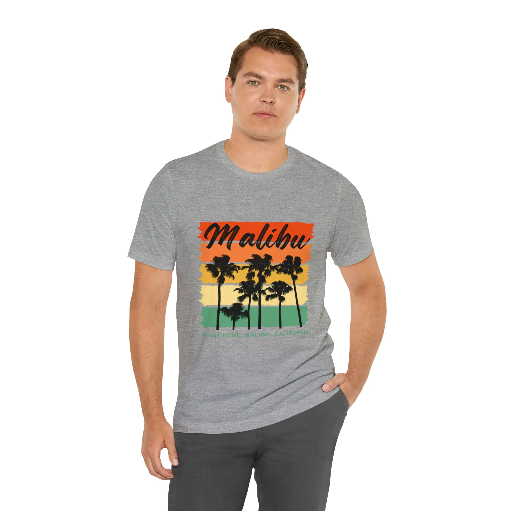 Malibu California Unisex Jersey Short Sleeve Tee