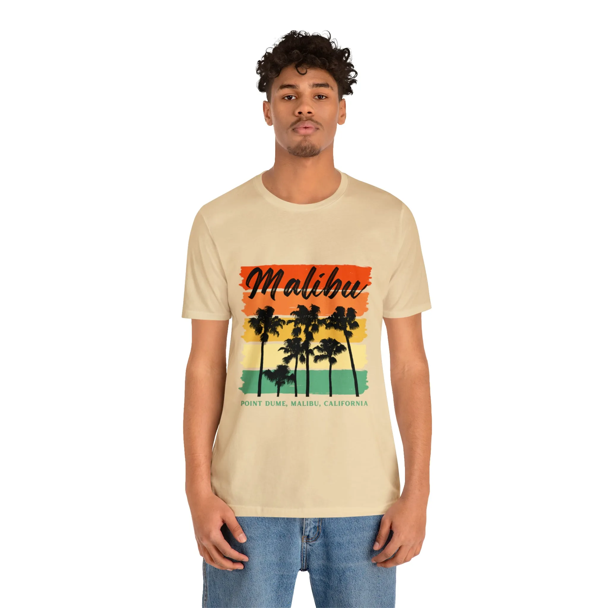 Malibu California Unisex Jersey Short Sleeve Tee