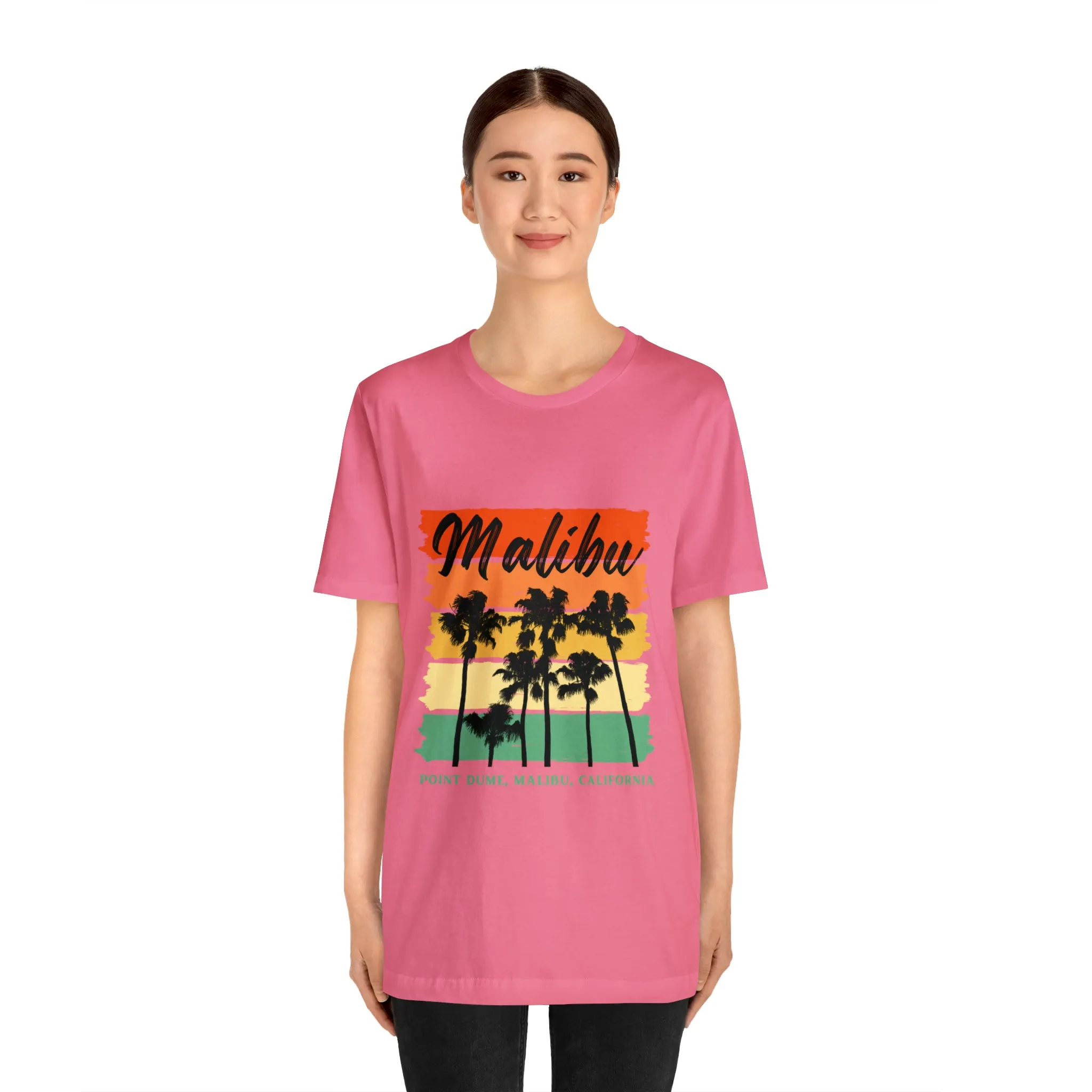 Malibu California Unisex Jersey Short Sleeve Tee