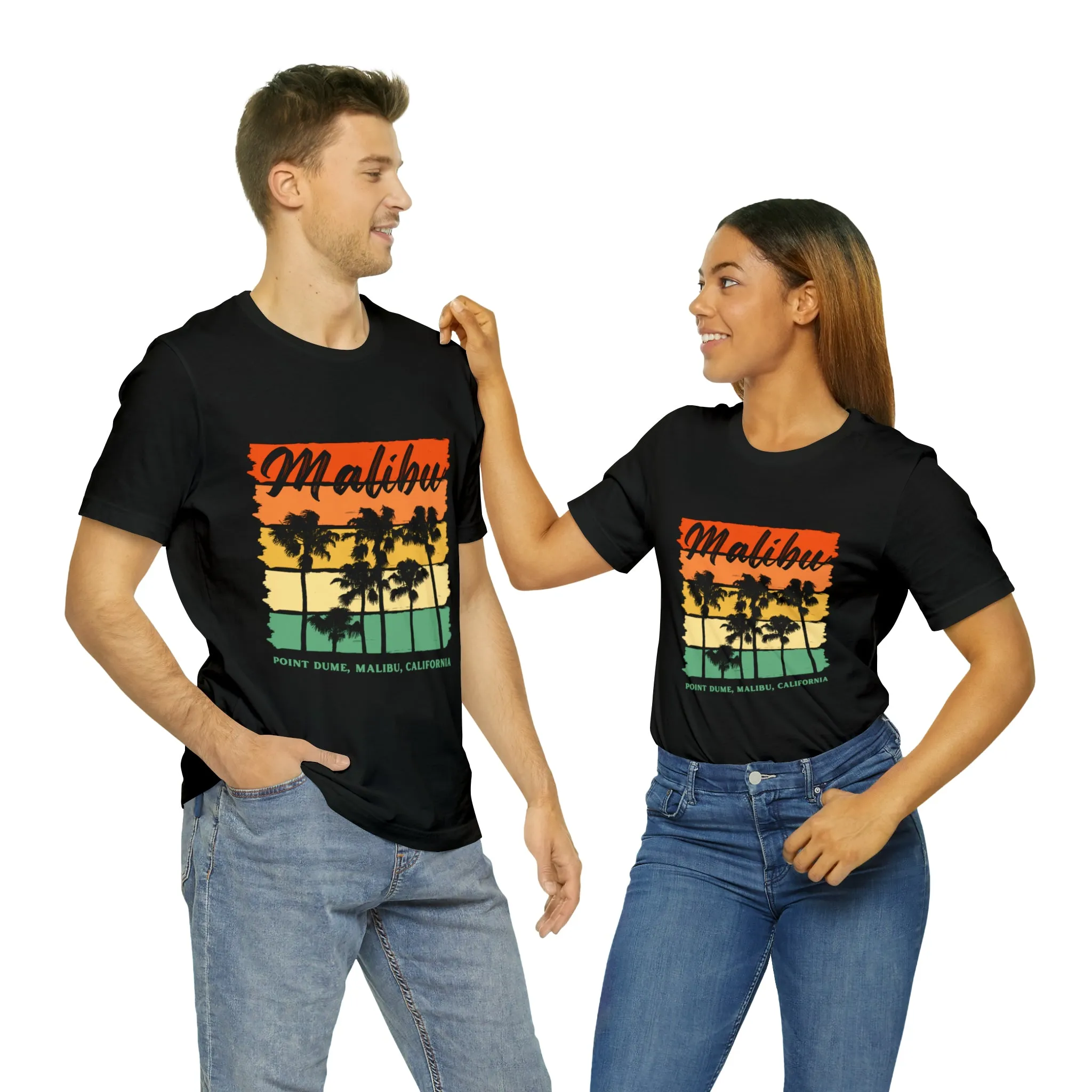 Malibu California Unisex Jersey Short Sleeve Tee