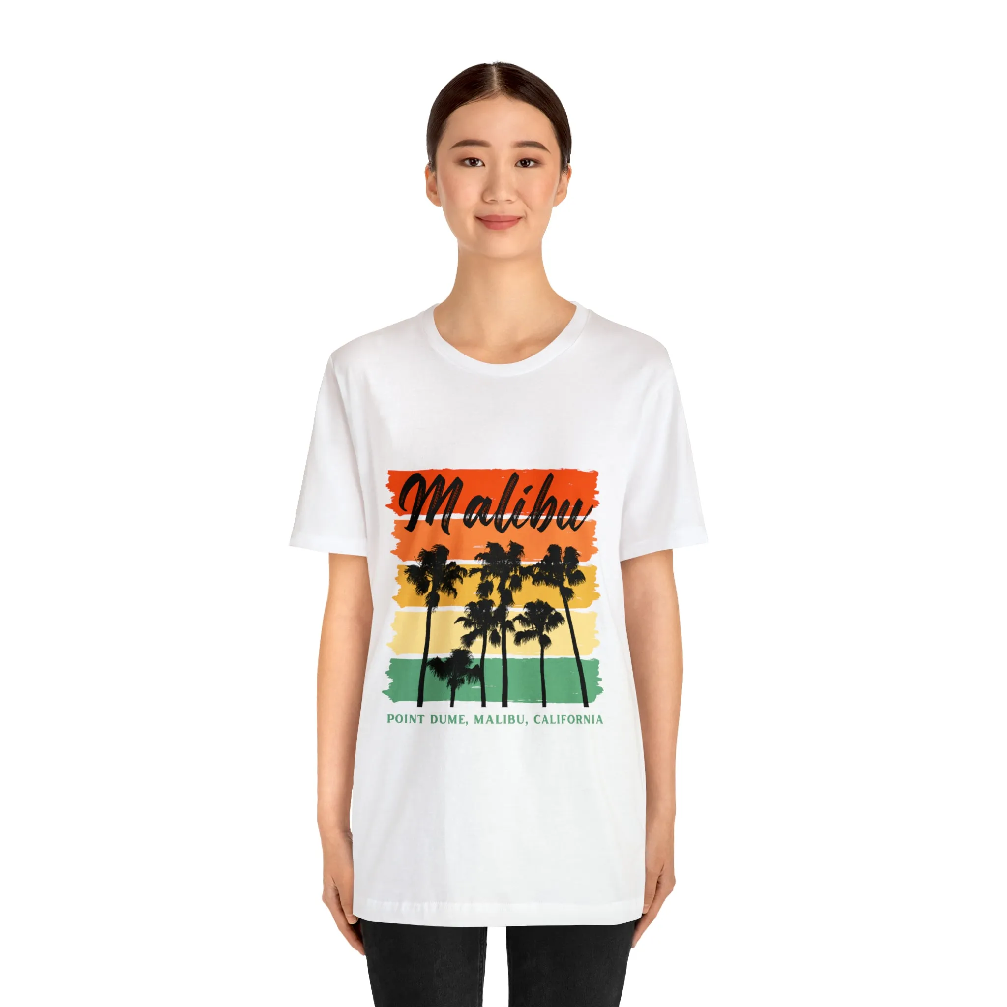 Malibu California Unisex Jersey Short Sleeve Tee