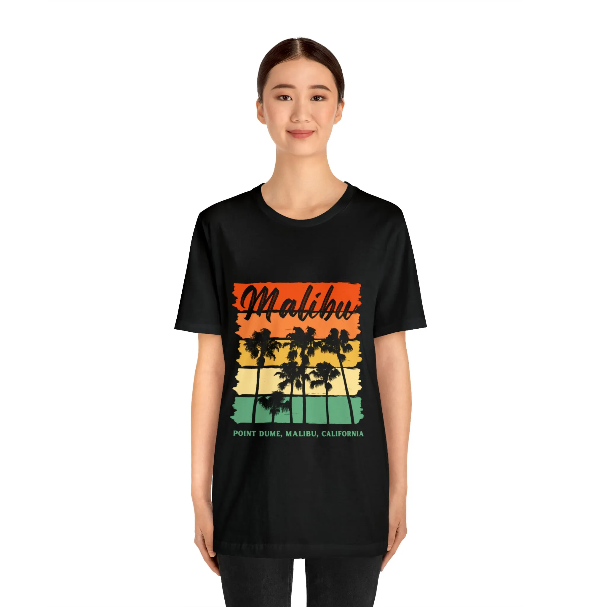 Malibu California Unisex Jersey Short Sleeve Tee