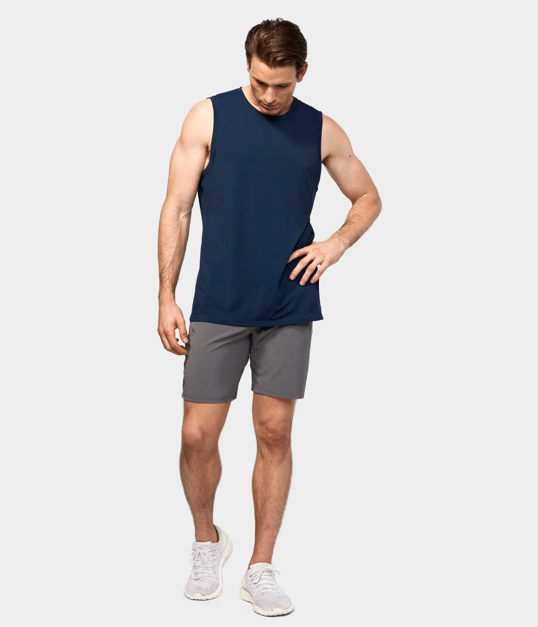 Manduka Apparel - Men's Cross Train Tank 01 - Midnight