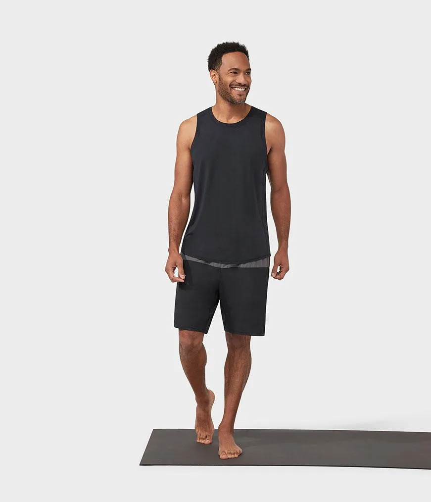 Manduka Apparel - Men's Tech Tank - Black