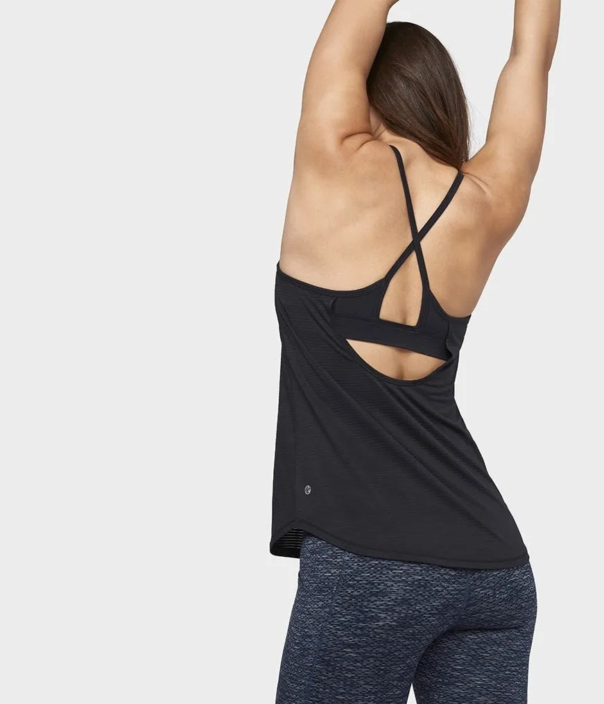 Manduka Apparel - Women's Breeze Support Cami - Black