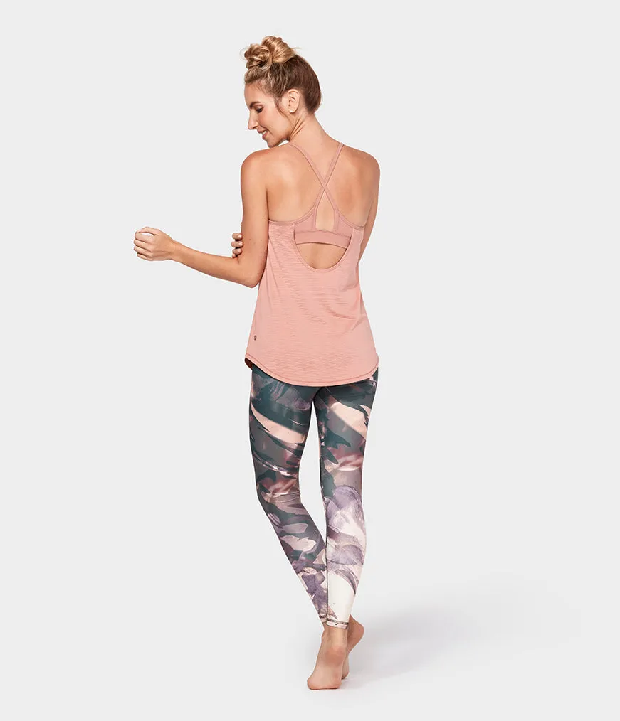 Manduka Apparel - Women's Breeze Support Cami - Dusty Rose