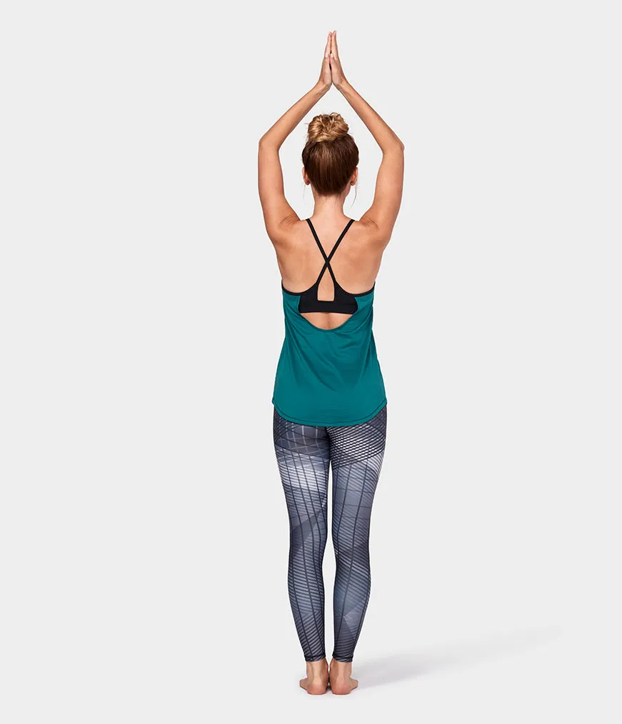 Manduka Apparel - Women's Breeze Support Cami - Emerald