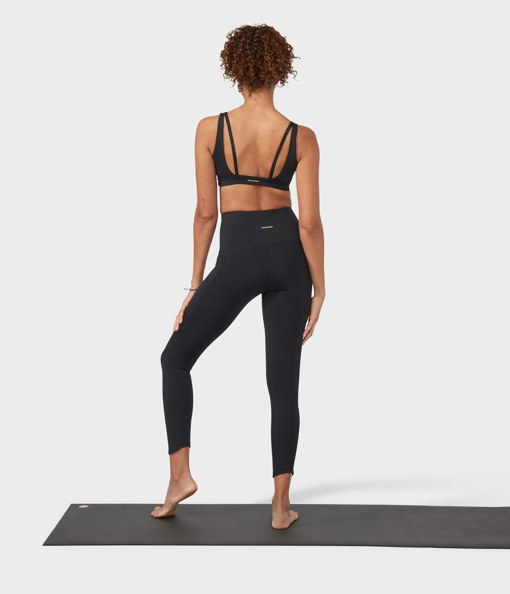 Manduka Apparel - Women's PRO Bra - Double Strap - Black
