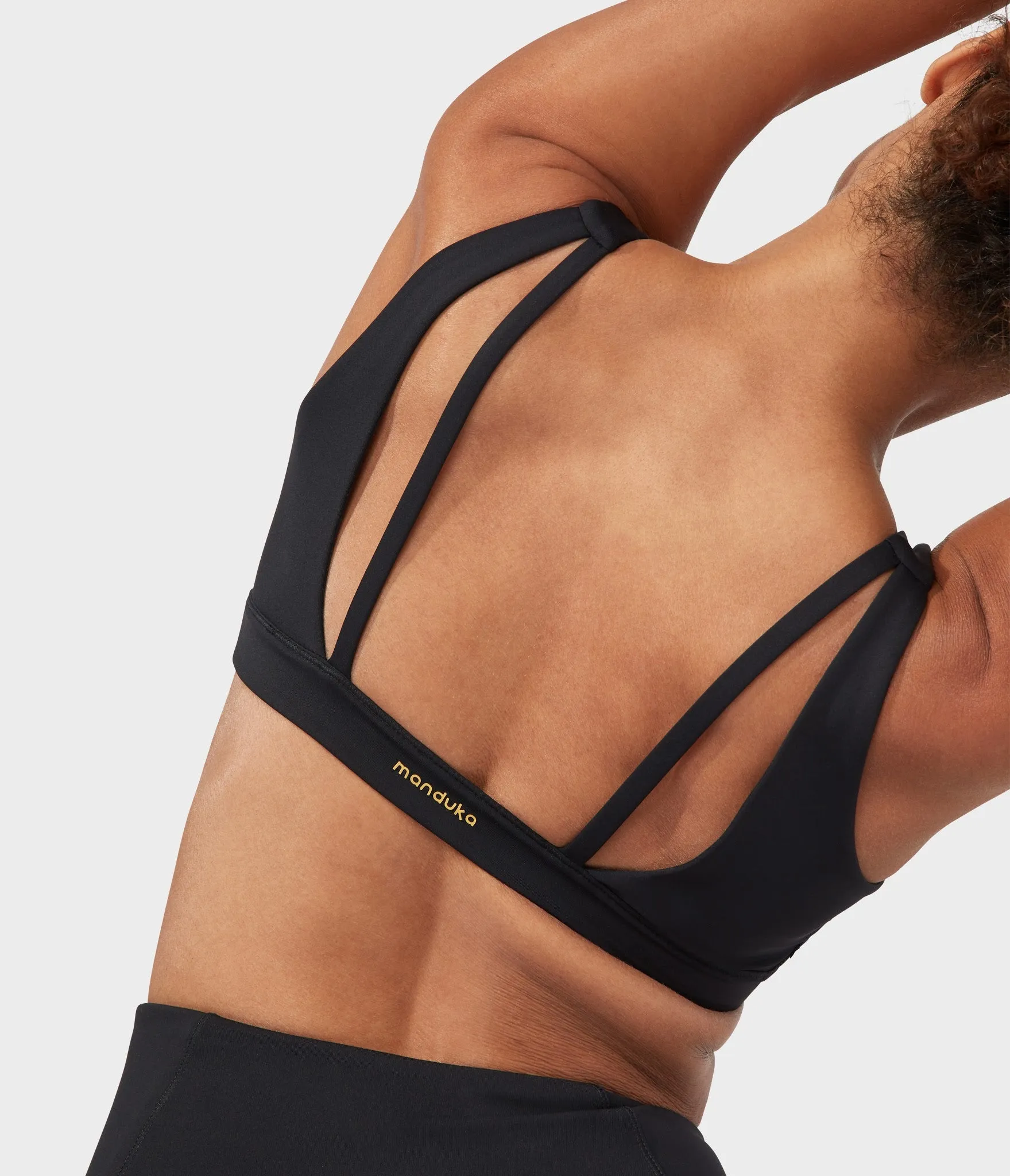 Manduka Apparel - Women's PRO Bra - Double Strap - Black