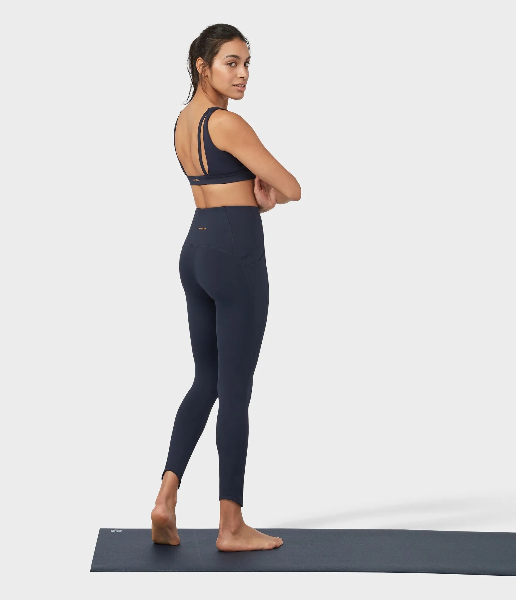 Manduka Apparel - Women's PRO Bra - Double Strap - Dark Sapphire