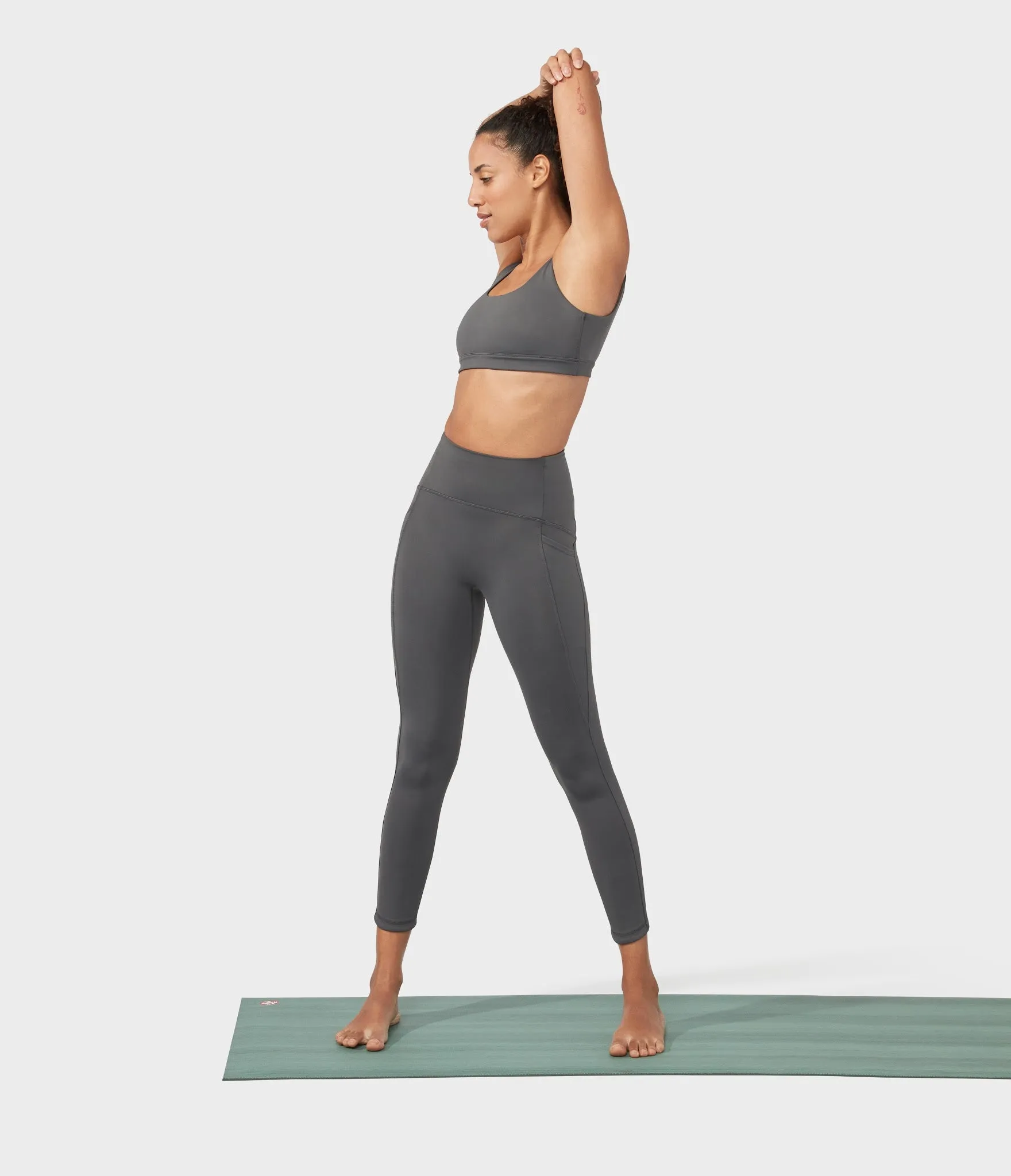 Manduka Apparel - Women's PRO Bra - Double Strap - New Grey