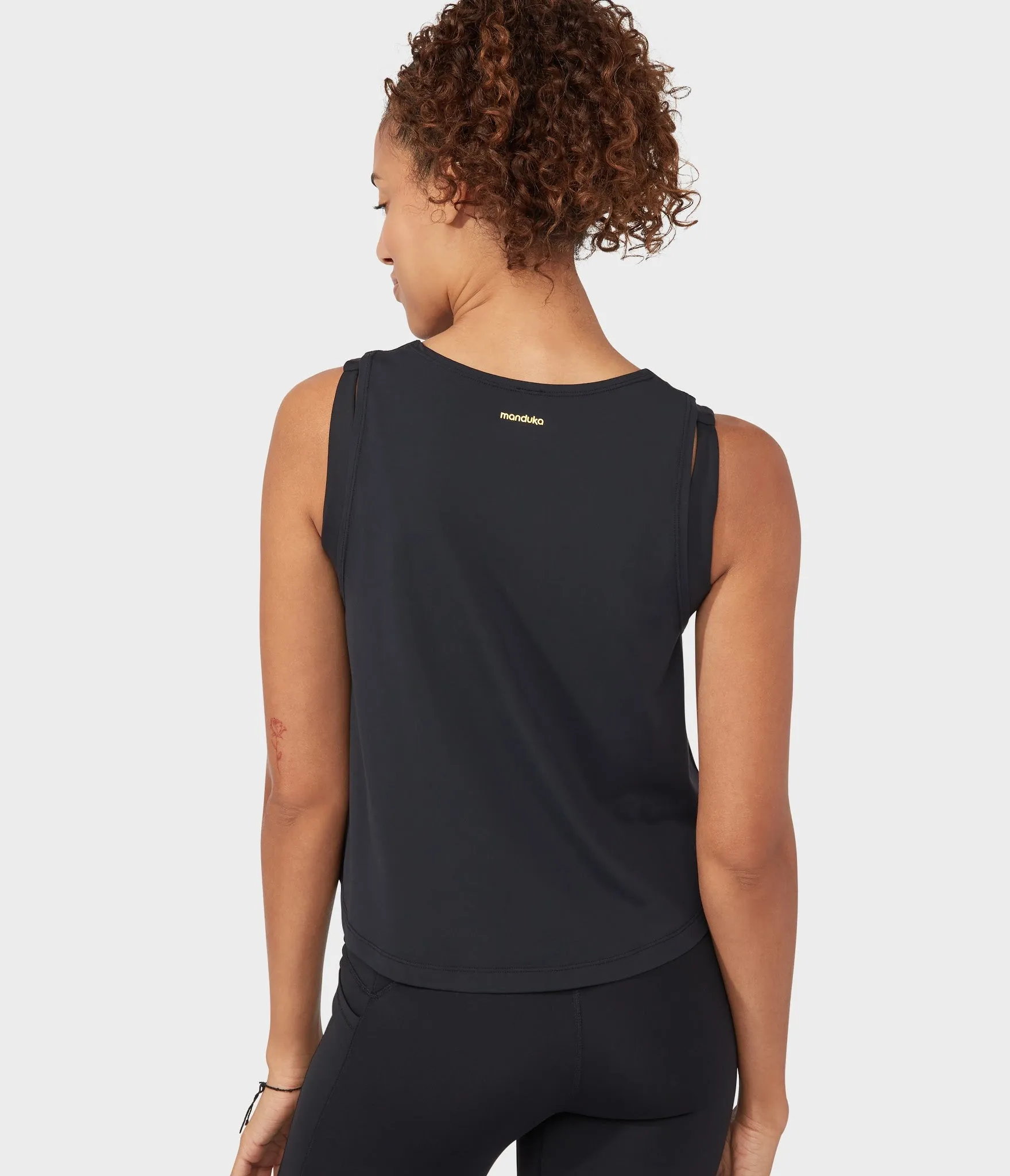 Manduka Apparel - Women's Root to Rise Tank - Black