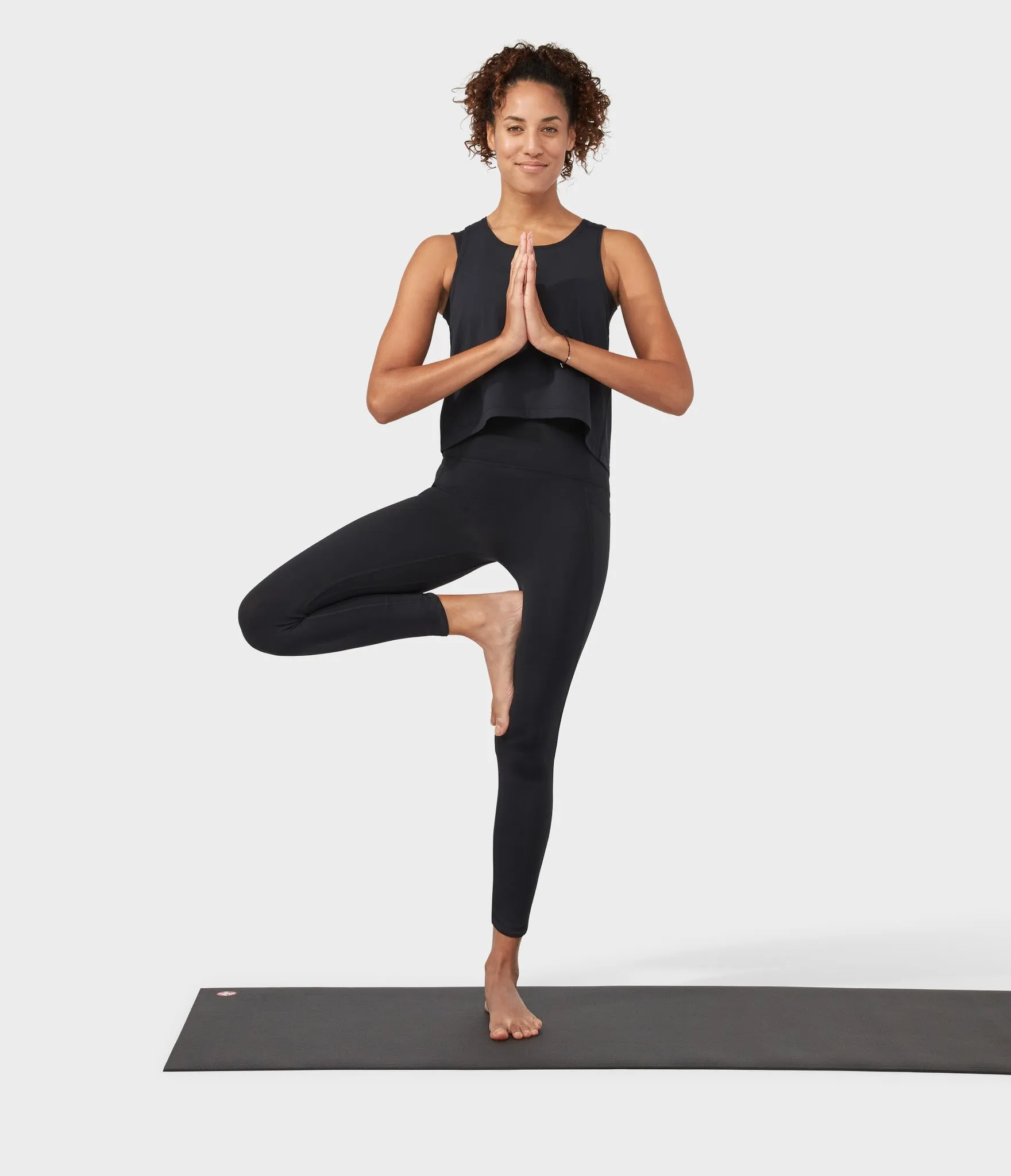 Manduka Apparel - Women's Root to Rise Tank - Black