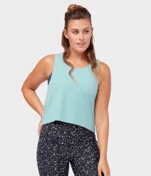 Manduka Apparel - Women's Root to Rise Tank - Tropical Surf