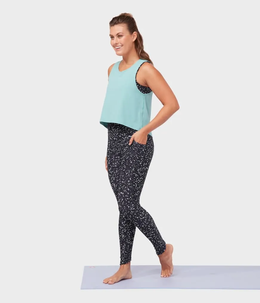 Manduka Apparel - Women's Root to Rise Tank - Tropical Surf