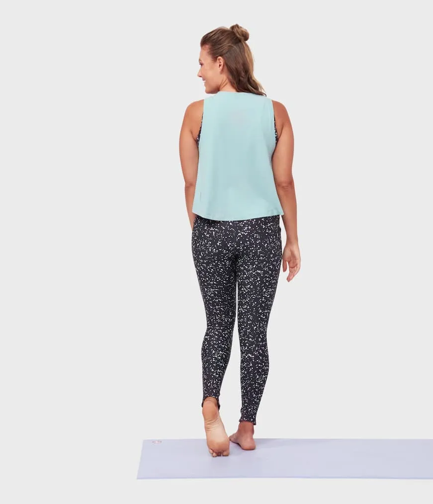 Manduka Apparel - Women's Root to Rise Tank - Tropical Surf