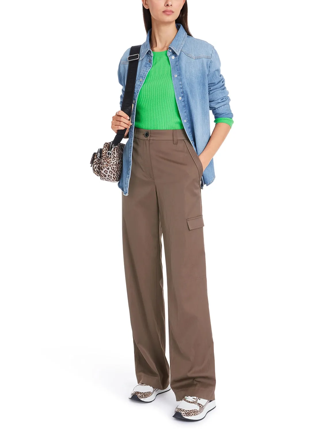 Marc Cain WIGAN puddle pants YS 81.16 W31 - Pre-Order May Delivery