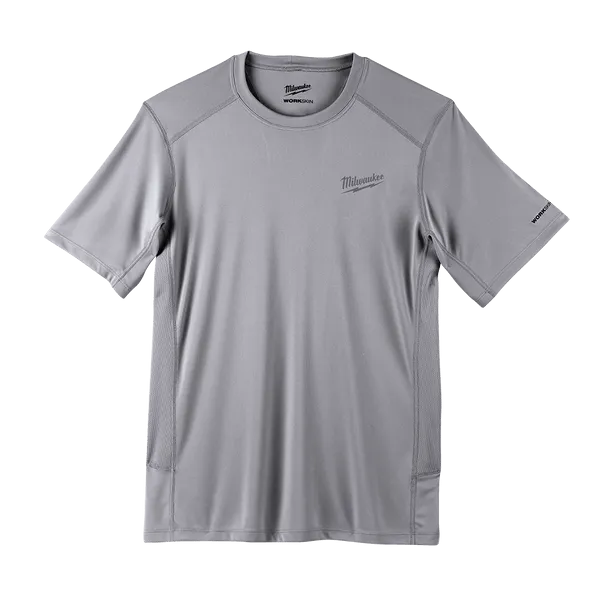 Medium Grey Short Sleeve Workskin Light Shirt 414G-M by Milwaukee